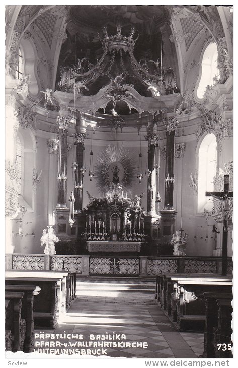 RP: papstliche Basilika , Pfarr-U.Wallfahrtskirche , Wilten , Innsbruck , Aus...