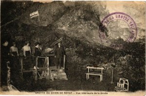 CPA Grotte du chien de ROYAT - Vue interieure de la Grotte (198099)