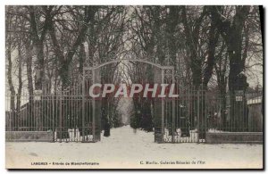 Old Postcard Langres Blanchefontaine De Entree