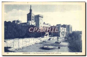 Old Postcard Avignon The Popes' Palace