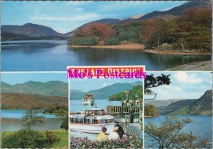 Cumbria Postcard - The Lake District, Grasmere, Coniston, Windermere RR20352