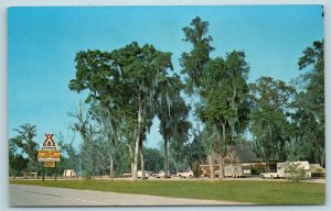 Postcard GA Lake Park Georgia KOA Campground Vintage AB14