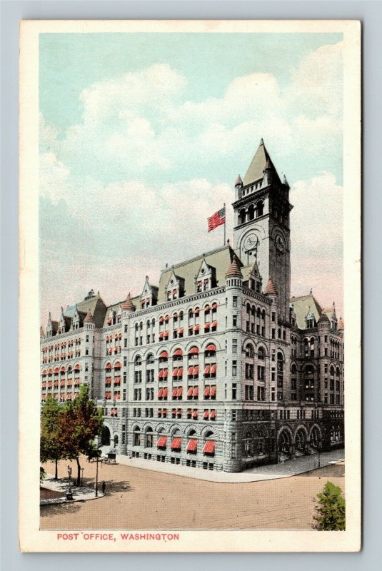 Washington D. C., Post Office, Vintage Postcard