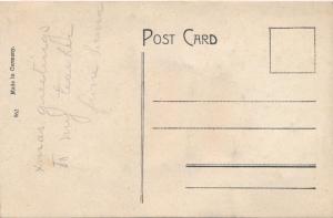 Merry Christmas Greetings - Bell Flowers Mistletoe - High Relief - DB