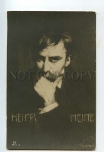 491565 Heinrich HEINE German poet writer Vintage postcard