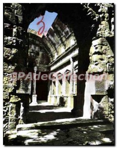 Postcard Modern NIMES garden fountain temple of Diana