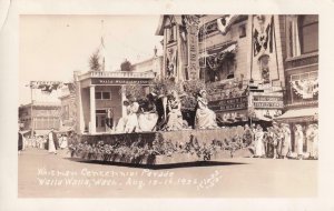 RPPC: Whitman Centennial Parade, Walla Walla, WA, Kloss, Mint (PC641)