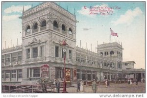 New Jersey Atlantic City Entrance To Young's Million Dollar Pier 1913