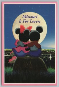 Comic~Mickey & Minnie Mouse~Moon~Missouri Is For Lovers~L Mardon~Continental PC 