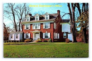 General Eisenhower's Office Gettysburg College Campus Pennsylvania Postcard