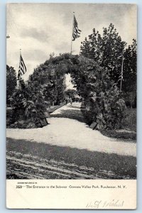 Rochester New York NY Postcard The Entrance To The Subway Genesee Valley 1907