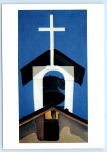GEORGIA O'KEEFFE Museum, Santa FE NM ~ CHURCH STEEPLE *Repro* 4x6 Postcard