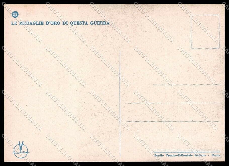 WWII WW2 Italian Propaganda Medaglie d'Oro Lagna Parella Greece FG pc