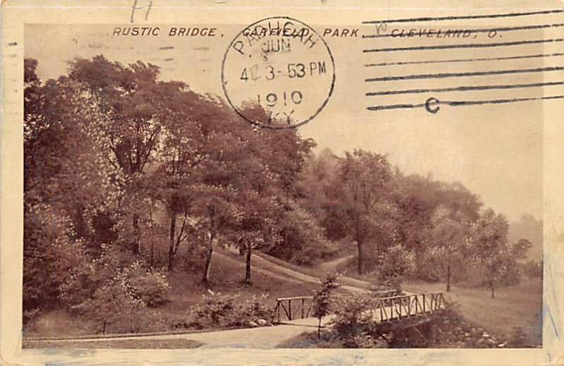 Rustic Bridge, Garfield Park Cleveland, Ohio OH