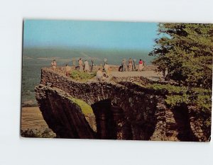 Postcard Lover's Leap Rock City Gardens Atop Lookout Mountain Tennessee USA