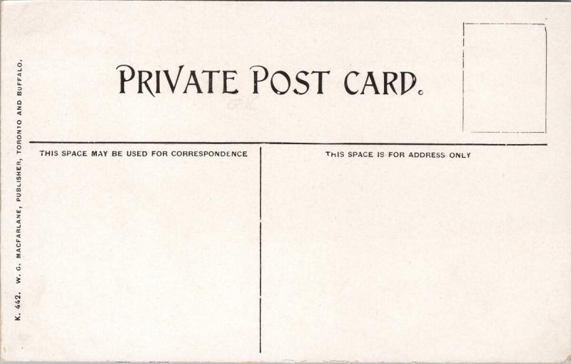 Fort William ON Ontario CPR Yards Unused Vintage Postcard E35