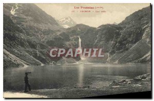 Old Postcard Luchon Lac D'Oo