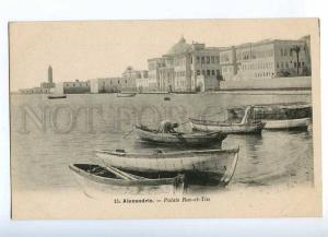 192145 EGYPT ALEXANDRIE Palais Ras-el-Tin LIGHTHOUSE Vintage