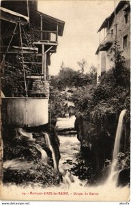 CPA Env. d'AIX-les-BAINS - Gorges du SIERROZ (351827)