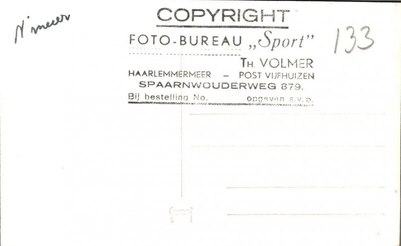 Horse Sport - Championship Holland 1950 Real Photo 03.00