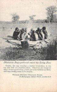 Lot 41 matabela boys  at camp fire methodist church south africa missionary