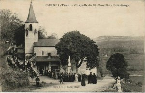 CPA CORDES Chapelle du Saint-Crucifix - Pelerinage (1087789)