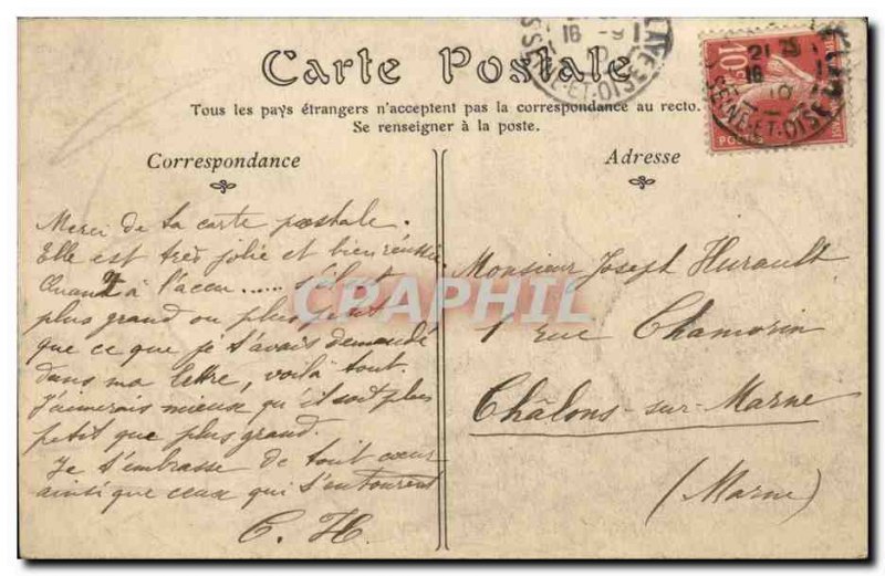 Saint Germain en Laye Old Postcard The 11th squadron in breastplates (militar...