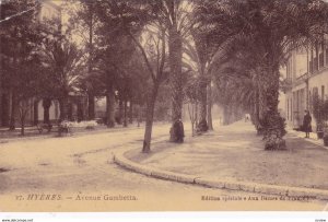 Hyères , France , 00-10s; Avenue Gambetta