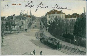 33720 - Ansichtskarten VINTAGE POSTCARD: GERMANY Deutschland -  Kehl  1905 TRAM