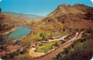 White Bird Idaho Chief Motel Trailer Park Vintage Postcard K56425