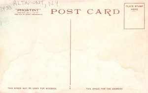Vintage Postcard Site Of Original Indian Tree Ladder Historical Play Trail