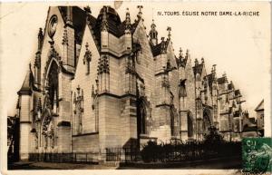 CPA TOURS - Église Notre Dame - La Riche (298370)