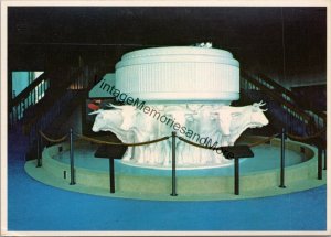 Baptismal Font Temple Square Salt Lake City Utah Postcard PC231