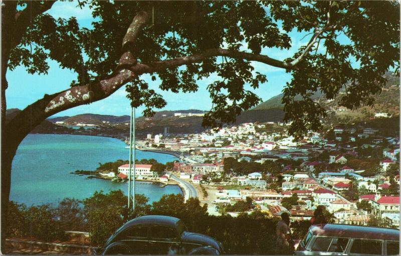 Charlotte Amalie as seen from Bluebeard's Castle, St. Thomas, Virgin Islands 