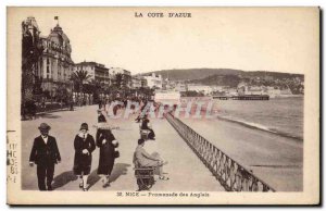Postcard Old Nice La Promenade des Anglais