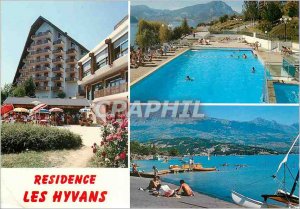 Postcard Modern Residence Chorges Hyvans the Hautes Alpes Resort CNPO Pool Beach
