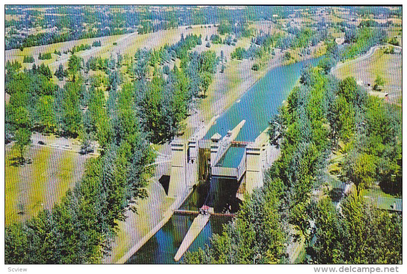 A city of Prosperous Industry and Happy Homes,  Famous Lift Lock,   Peterboro...