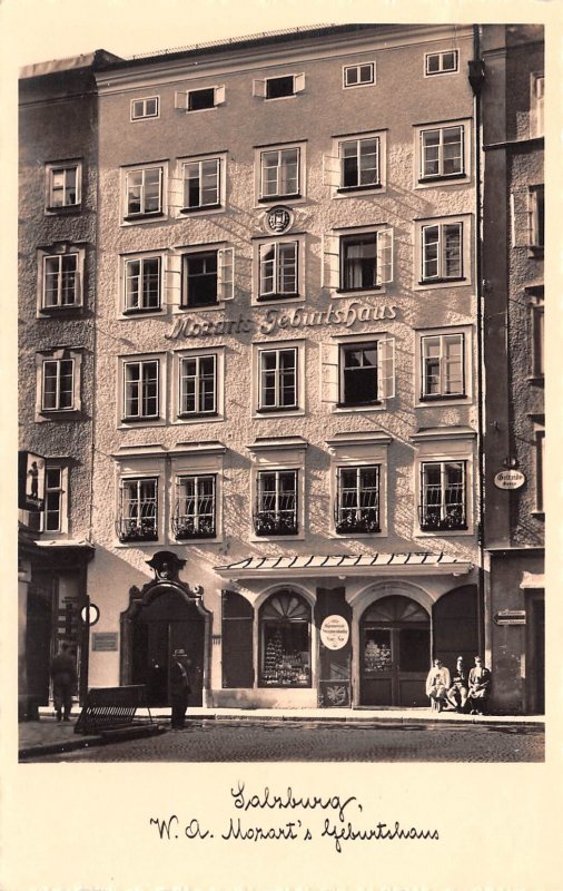 Mozarts Geburtshaus Salzburg Austria Unused 