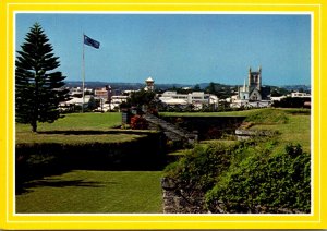 Bermuda Fort Hamilton Overlooking The City Of Hamilton