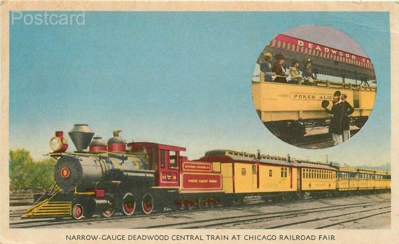 Railroad, Chicago Railroad Fair, Narrow-Gauge Deadwood Central Train