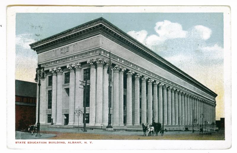 Saratoga Springs, New York to Northfield, Massachusetts 1915, Education Building