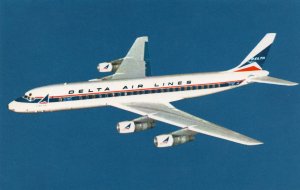 10571 Delta Airline's Modern Douglas DC-8 Fanjet 1963