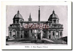 Old Postcard Roma S Maria Maggiore