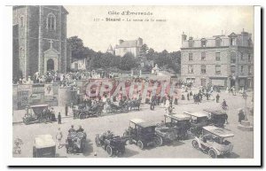 Cote d & # 39emeraude Old Postcard Dinard The sorite Mass (reproduction)