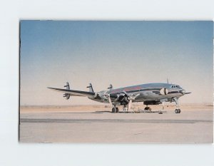 Postcard Lockheed Constellation Flying Tiger Line Denver Colorado USA