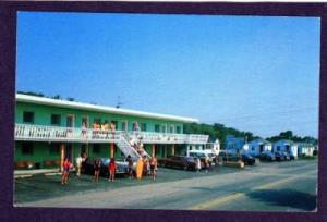 ME Moreau's Motel OLD ORCHARD BEACH MAINE POSTCARD