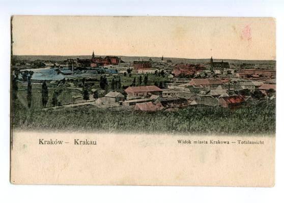 167440 POLAND KRAKAU Poland KRAKOW CRACOW old postcard