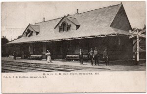 12964 Baltimore & Ohio Railroad Station / Depot, Brunswick, Maryland