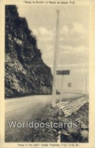 Gaspe Highway, PQ Canada Unused 