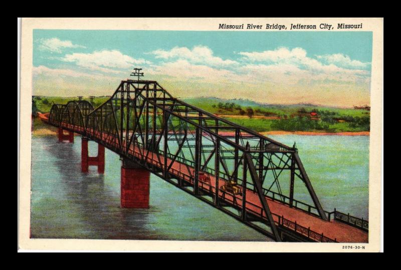 MISSOURI RIVER BRIDGE JEFFERSON CITY